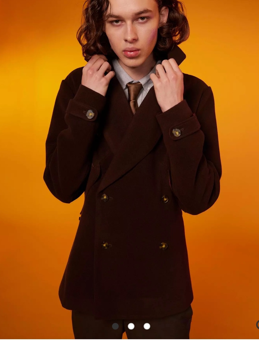⭐️ New Marvel Loki  Double Breasted Trench Coat Medium